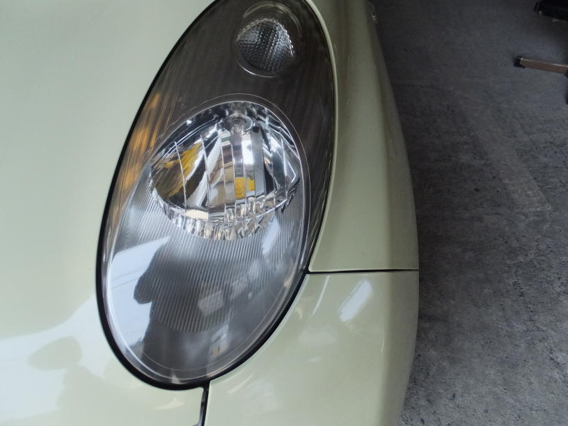 西条市でヘッドランプ コーティングは曽我部モータース